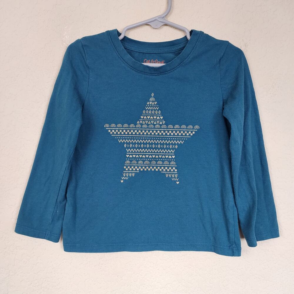 4T - Baby & Toddler Clothes - Long Sleeve Star Shirt